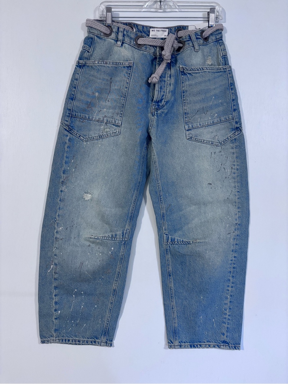 NWT WeTheFree Moxie Low Sling Jeans.26